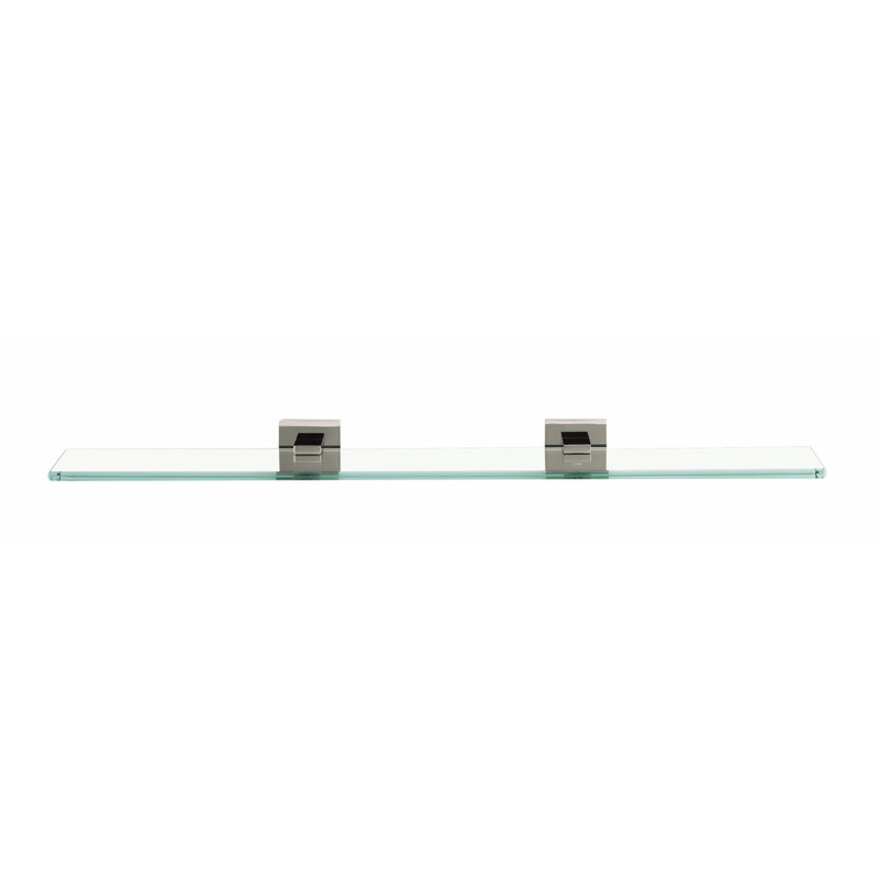 Contemporary II Bracket Shelf, Polished Nickel, 2" H x 24" W x 5" D