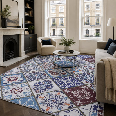 Trellis Flatweave Area Rug