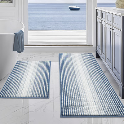 Soft Shaggy Absorbent Non-Slip Bath Mat