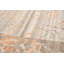 Tapis gris unique en viscose noué à la main style années 2010 de 5 pi 3 po x 7 pi 9 po O'Reilly