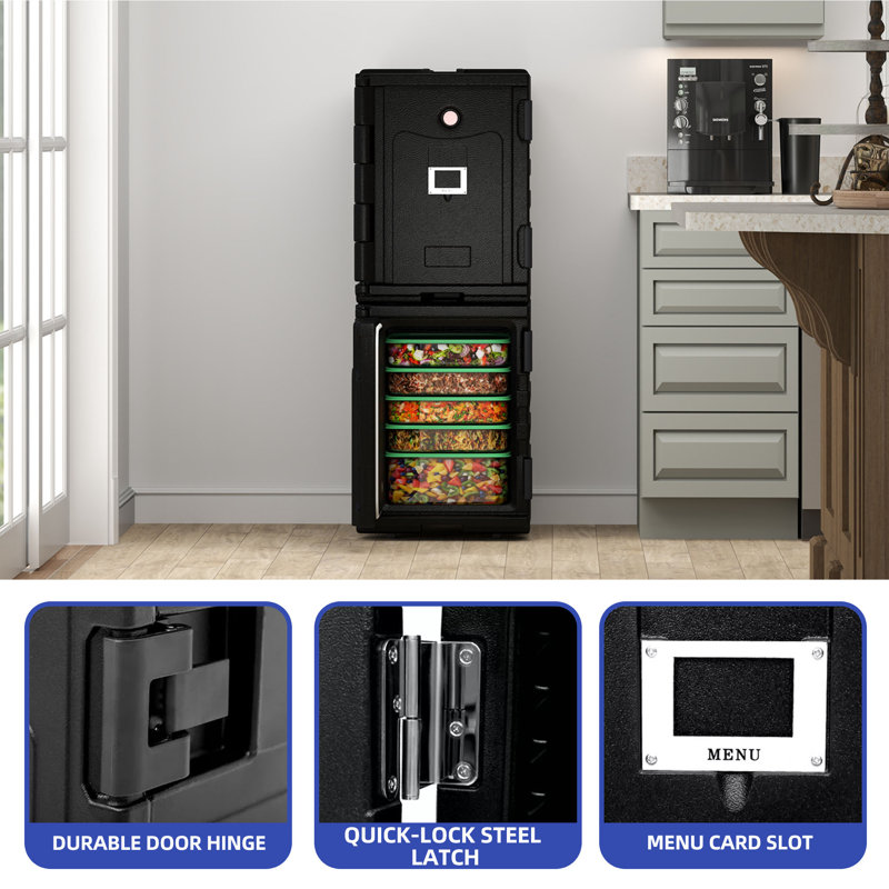 Insulated Food Carrier Rectangle Box Stackable