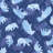 Camp Camo Navy/White Microfiber Reversible Quilt-66054993