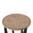Arch Farmhouse End Table with Storage Shelf, French Country Accent Side Table-845021842