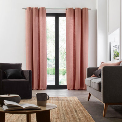 Linen Curtain Single Panel
