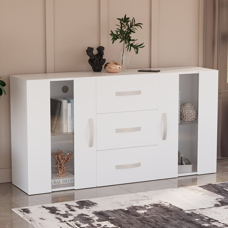 Daugherty 135cm Sideboard, White