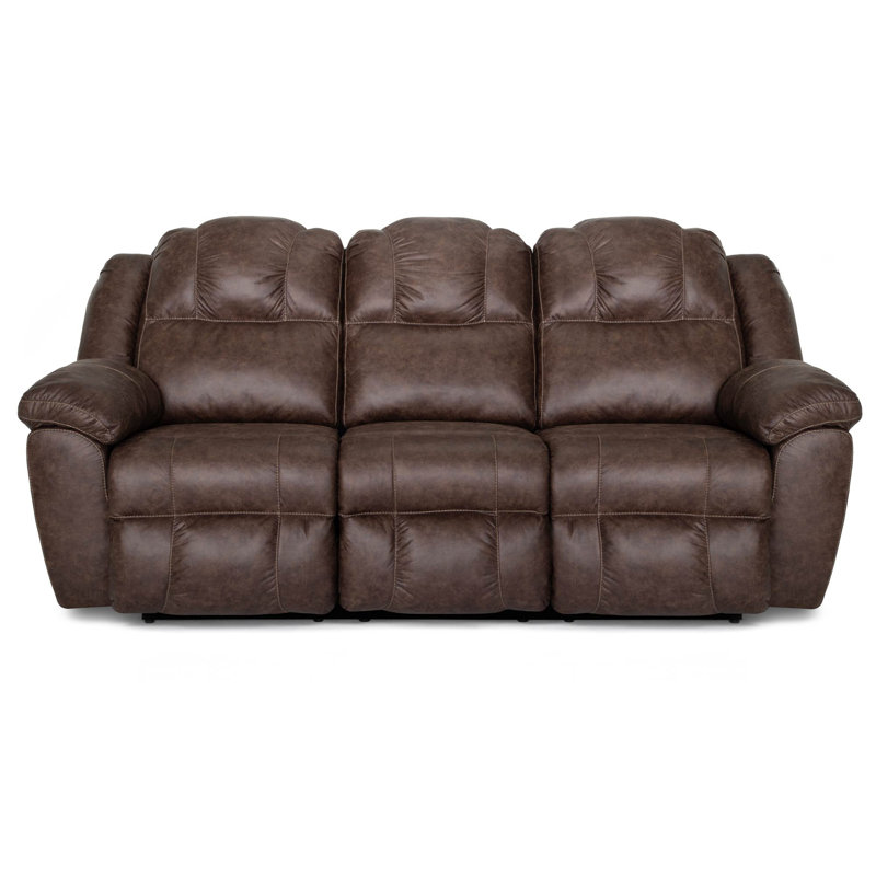 Breda Reclining Sofa, Brown