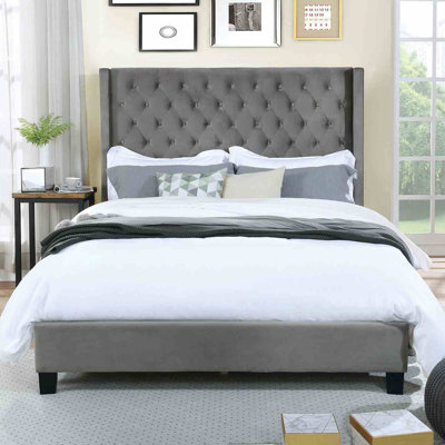 Lit de style contemporain