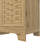 3-Door Wood Sideboard With Anti-Tip Kit For Bedroom