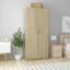 Benefiel 2 Door Manufactured Wood Wardrobe-1430182733-1428049459