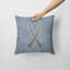 Housse et insert de coussin carré Ribbon for Brain Cancer-70630696