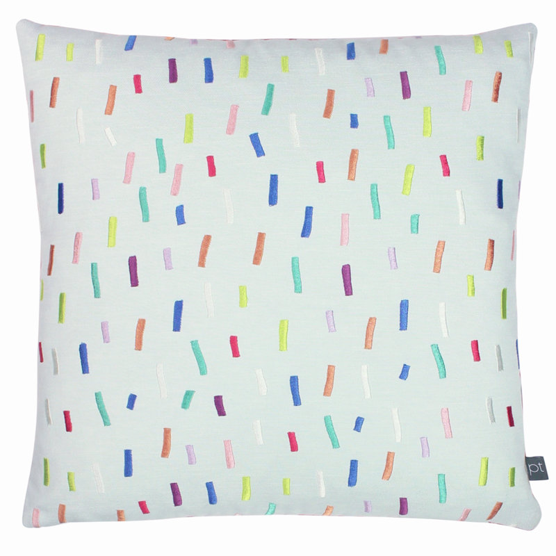 Square Cushion Cover, Rainbow