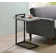 Maxwell C-shaped Accent Table with USB Charging Port