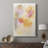 Warm Petals I -Custom Wrapped Gallery Cavas