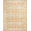 Flatweave Wool Floral Area Rug