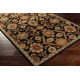 Redwood Hand Tufted Wool Black/Rust Red/Beige Rug