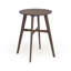 Table de bar ronde en bois Mid-Century-115720574-115720575