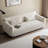Modern Minimalist White Fabric Sofa
