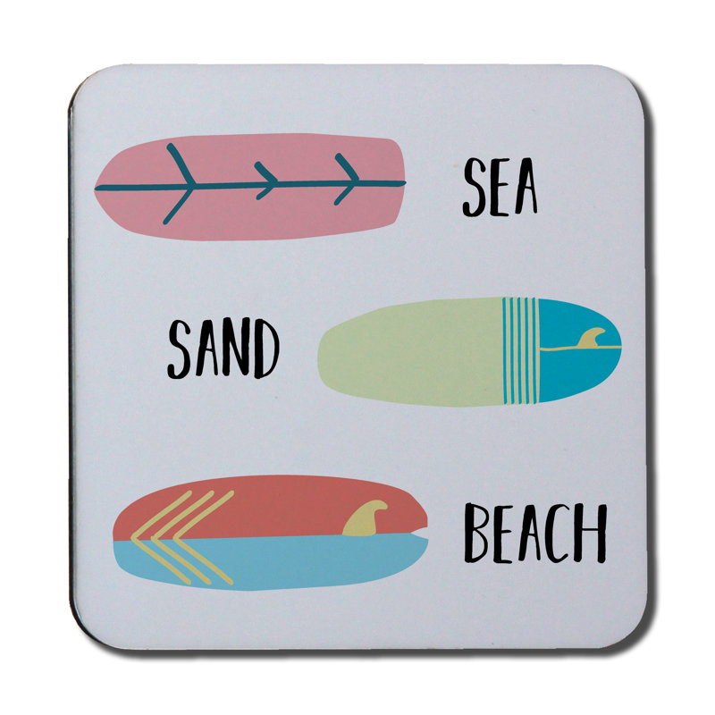 Square 6 Piece Coaster Set