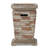 40,000 Natural Stone Fire Column - 19.85" , Lightweight Concrete, Outdoor Alluring Element Stone, Fascinating Accessory