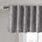Faux Silk Embroidered Window Valance, Adds Elegance And Sophistication To Any Room Decor