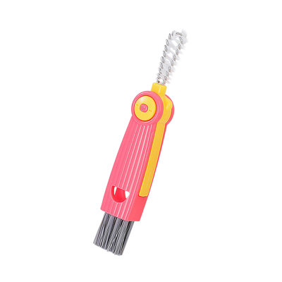 Water Bottle Three In One Cup Brush Multifunctional Insulation Cup Cover Brush   Cleaning Brush Baby Bottle Cleaning Brush