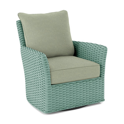 Lanai Upholstered Swivel Armchair