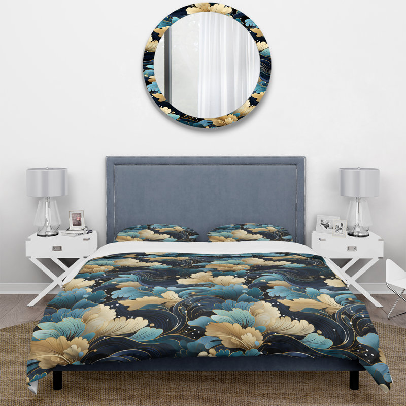 Ensemble de housse de couette Maiysha, Housse de couette pour très grand lit et 2 très