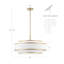Lustre tambour 5 lumières Aasim-1935033653