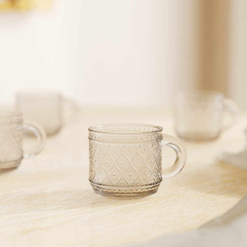 Tasses à expresso transparentes Claro