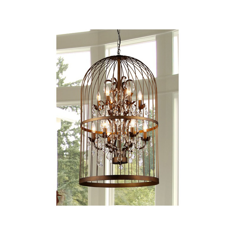 Lustre géométrique à 12 lumières Spofford