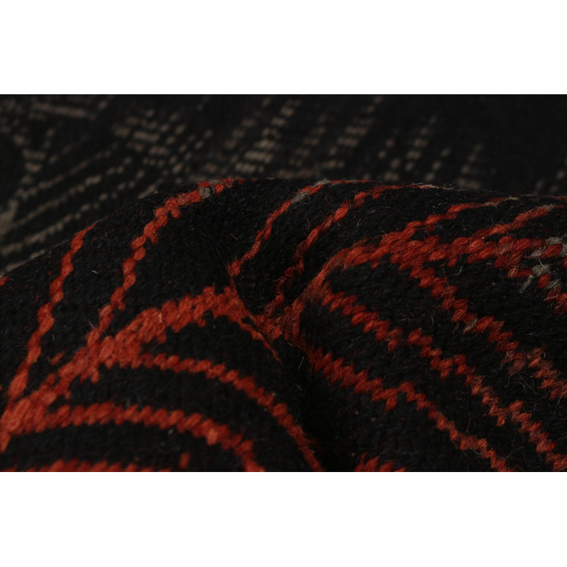 Ankara Black, Copper Kilim 5'4" x 7'11"