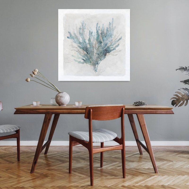 Art mural contemporain abstrait Calm Coral II