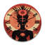 Horloge murale en bois massif Pariksit-1302895865