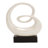 Styled Ceramic Abstract Sculpture