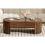 Table basse à plateau relevable de 47,2 po avec compartiment caché, table centrale en bois partiellement assemblée, plateau de table ovale moderne pour le salon (ANCIEN SKU: N724P228921D)-336221673