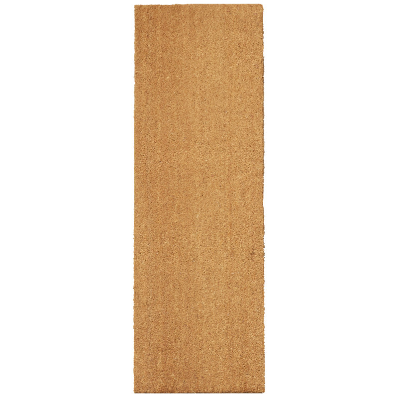 Calvete Non-Slip Solid Color Doormat, 1.5cm H x 45cm W x 120cm L