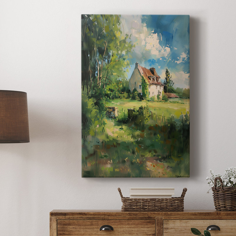 Paysages série C - galerie sur mesure, H 18 po x l 12 po