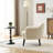 Living Room Corduroy Armchair-1204934589
