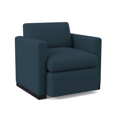 Ledger Upholstered Swivel Accent Chair