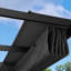 10 pi. L 10 pi. Pergola en métal avec auvent-86559027