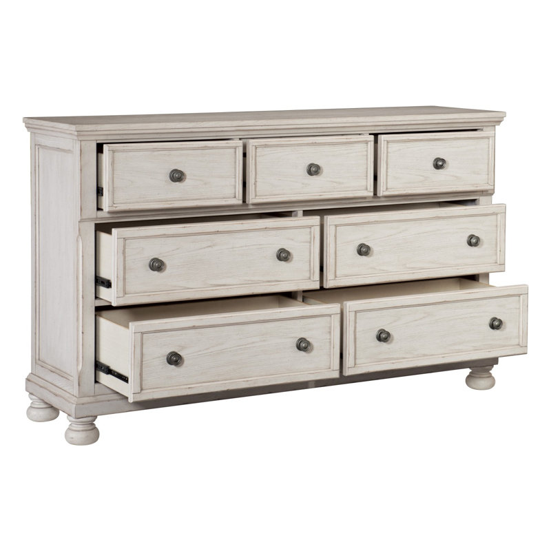 Commode 7 tiroirs avec tiroir caché pour chambre classique
