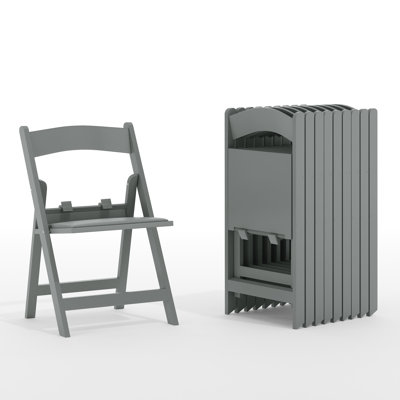 Hao Kids Resin Folding Chair with Vinyl Padded Seat by Harriet Bee