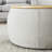 Round Storage Ottoman, 2 In 1 Function, Work As End Table And Ottoman,With Small Seat (25"X25"X14.7")-710171538