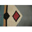 Tapis de style sud-ouest kilim 5 x 13 avec motifs symétriques