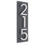 Floating 1-Line Wall Address Plaque-134110777-134106667-134103282