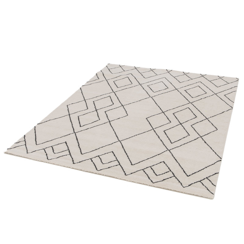 Rectangle Geometric Area Rug, Rectangle  200 x 275cm