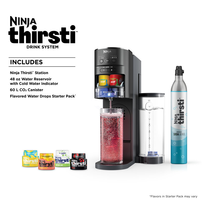 Ninja Thirsti Sparkling & Still Drink System