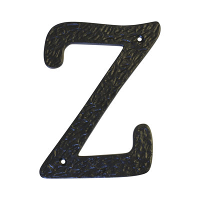 6'' H Metal House Letter
