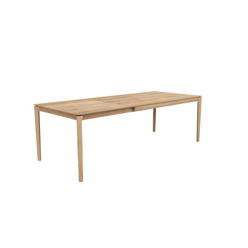 Bok Solid Wood Dining Table, 30"H x 94.5"L x 35.5"W, Brown
