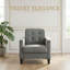 Fauteuil capitonné confortable avec utilisation polyvalente et design élégant-1586928642